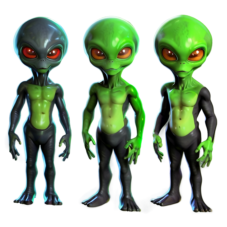 Cartoon Alien Friends Png 69 PNG Image