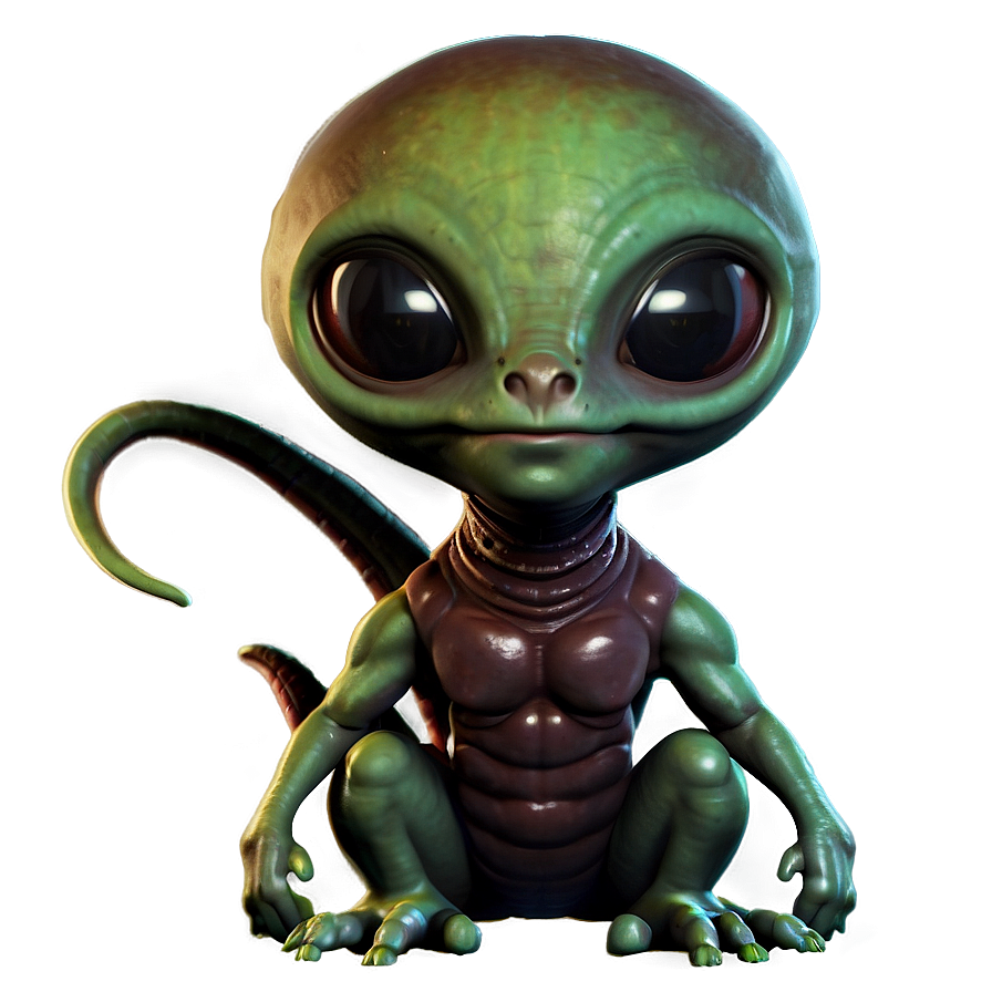 Cartoon Alien Pet Png Hdc PNG Image