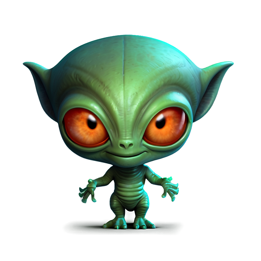 Cartoon Alien Pet Png Pyg11 PNG Image