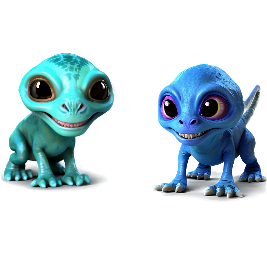 Cartoon Alien Pets Png Rim16 PNG Image