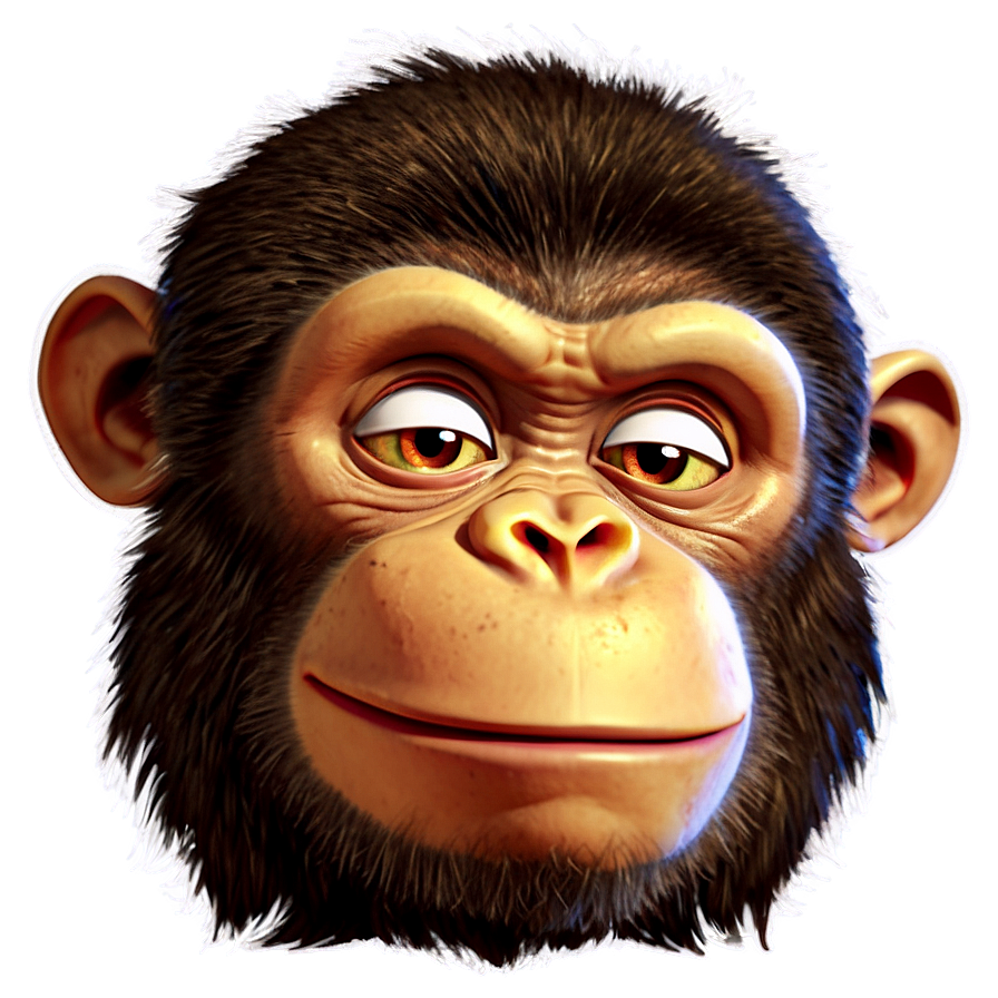 Cartoon Ape Character Png Eqj50 PNG Image