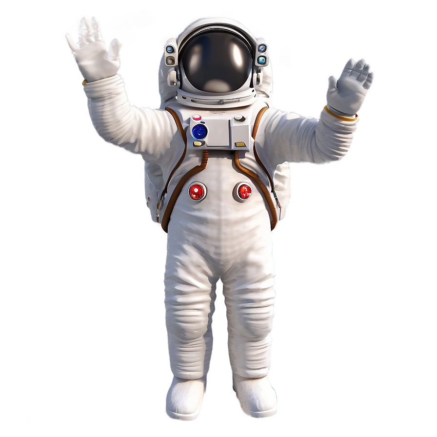 Cartoon Astronaut Png Tqo PNG Image