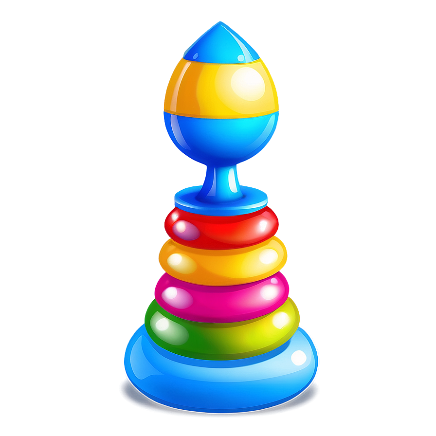 Cartoon Baby Rattle Png Ieh44 PNG Image