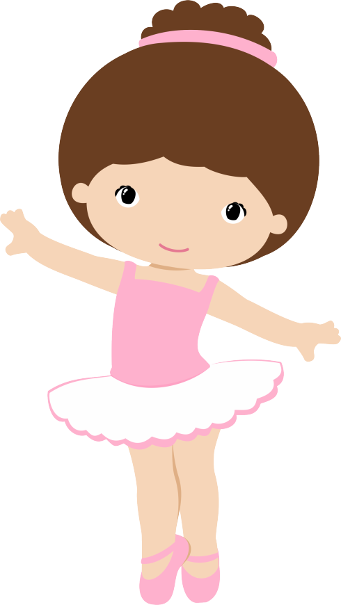 Cartoon Ballerina Character.png PNG Image