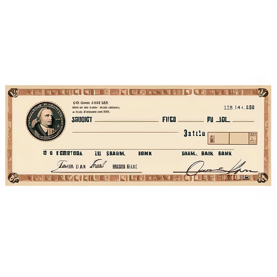 Cartoon Bank Check Drawing Png Ytl PNG Image