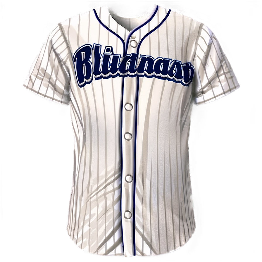 Cartoon Baseball Jersey Png 06282024 PNG Image