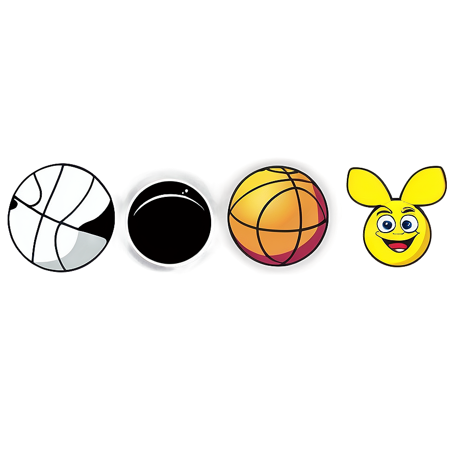 Cartoon Basketball Team Png Yvf48 PNG Image