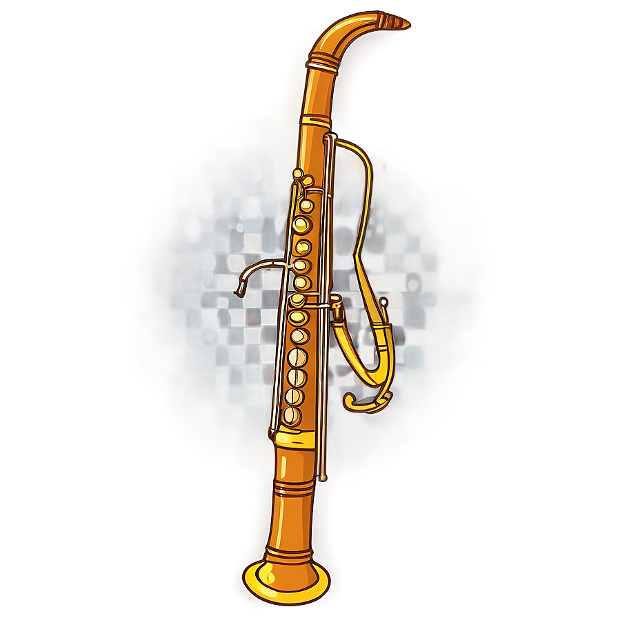 Cartoon Bassoon Image Png Oxi PNG Image