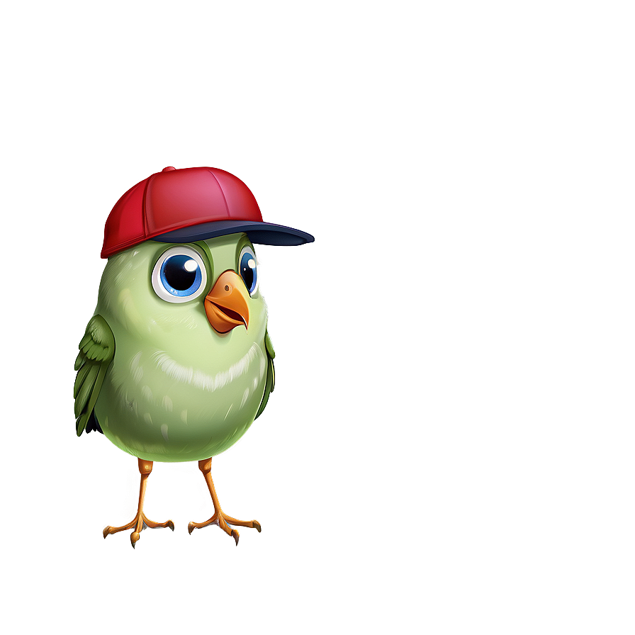 Cartoon Bird In Cap Png 42 PNG Image