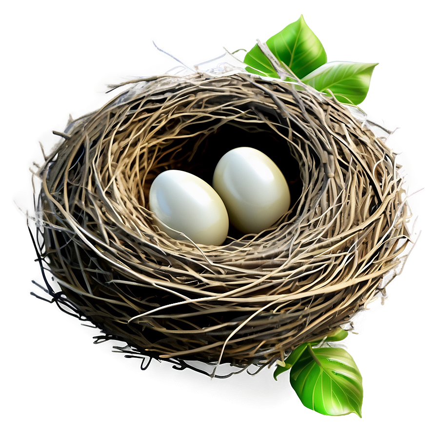 Cartoon Bird Nest Png Vfs25 PNG Image