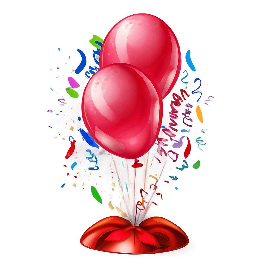 Cartoon Birthday Balloon Png Wik26 PNG Image