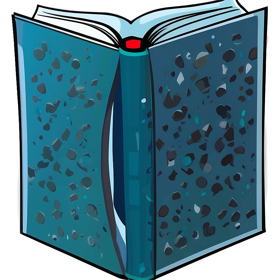 Cartoon Book Vector Image Png Crp60 PNG Image