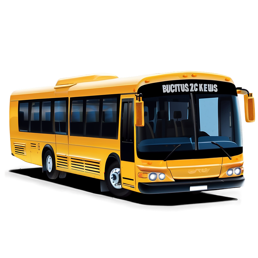 Cartoon Bus C PNG Image