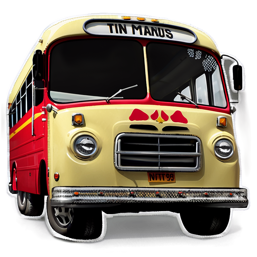 Cartoon Bus Png 06272024 PNG Image