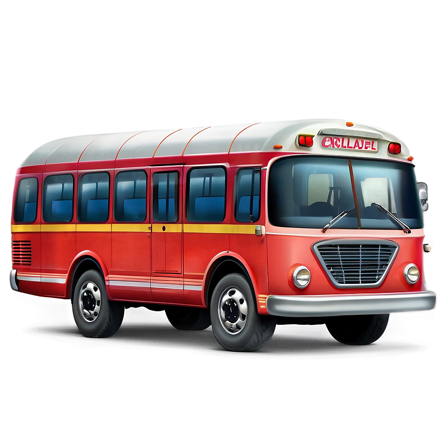 Cartoon Bus Png 7 PNG Image