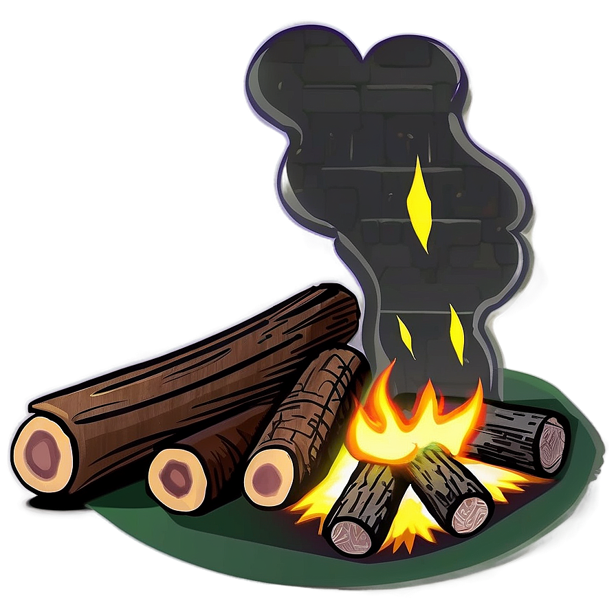 Cartoon Campfire Image Png 06122024 PNG Image