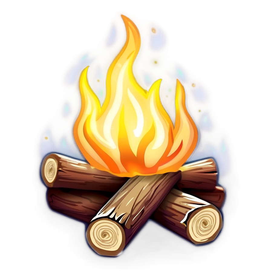 Cartoon Campfire Png 06212024 PNG Image