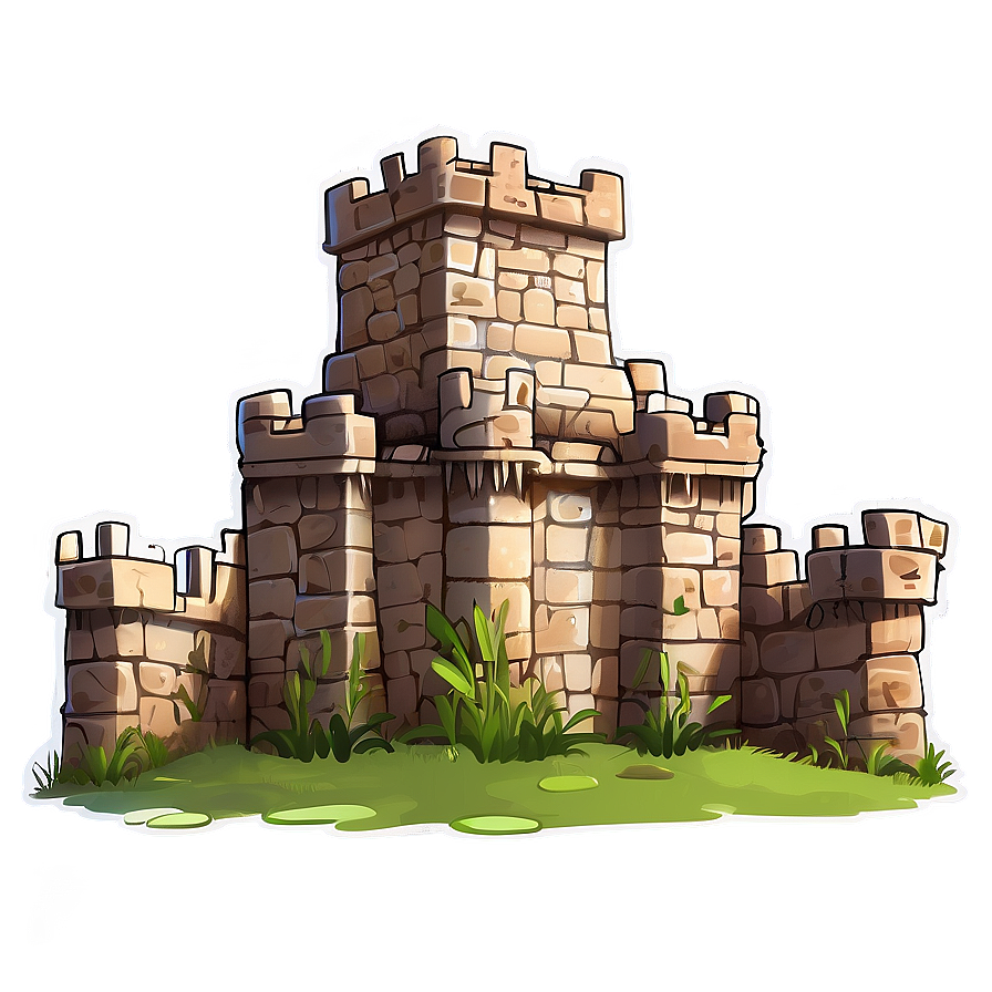 Cartoon Castle Ruins Png Mdc59 PNG Image