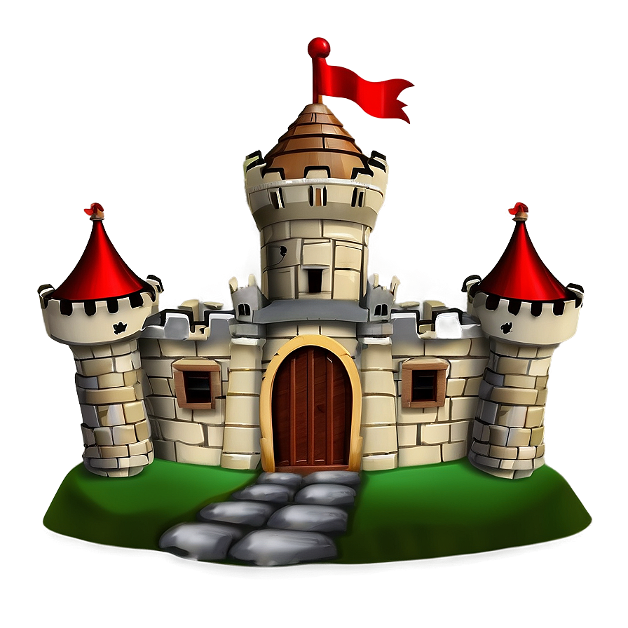 Cartoon Castles Png Pac PNG Image