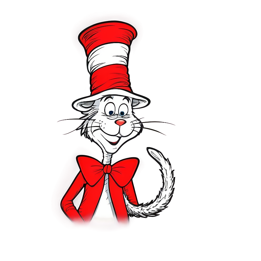 Cartoon Cat In The Hat Png 23 PNG Image