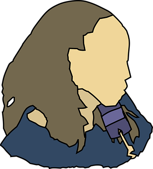 Cartoon Caveman Holding Club PNG Image