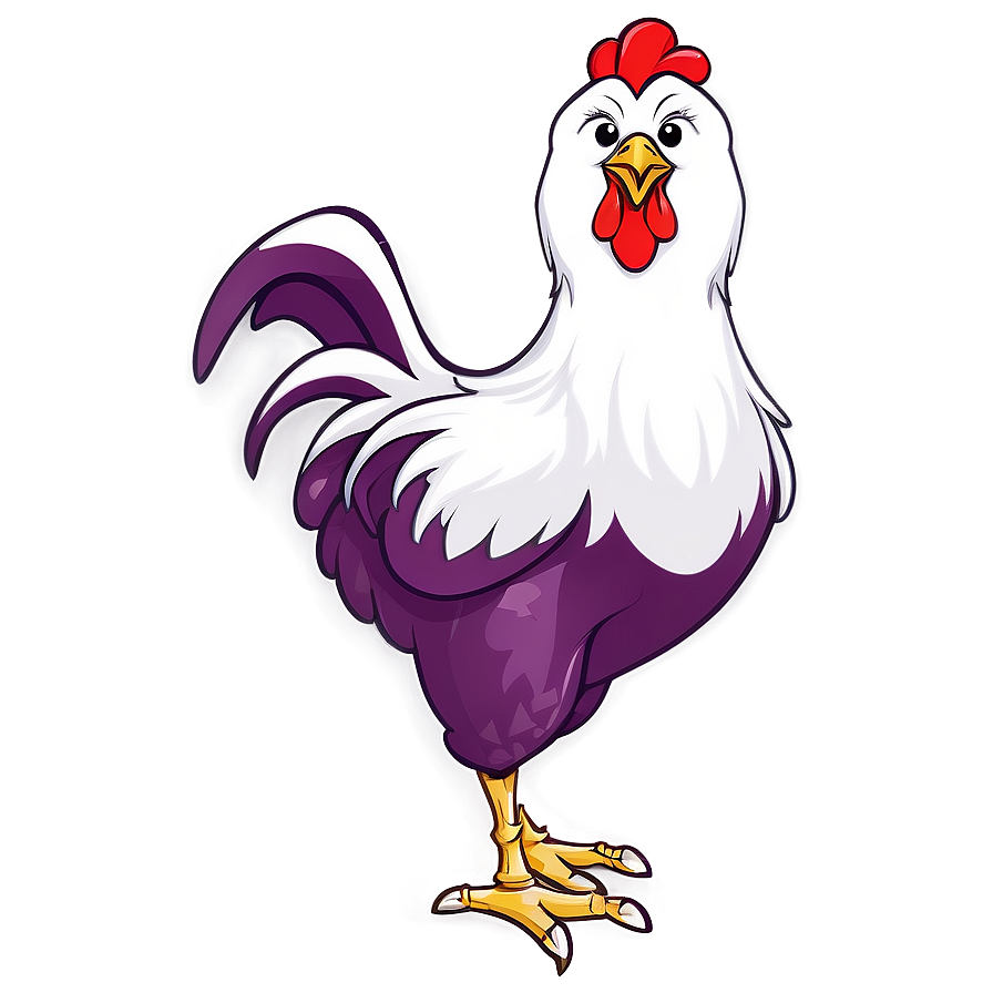 Cartoon Chicken Mascot Png 90 PNG Image