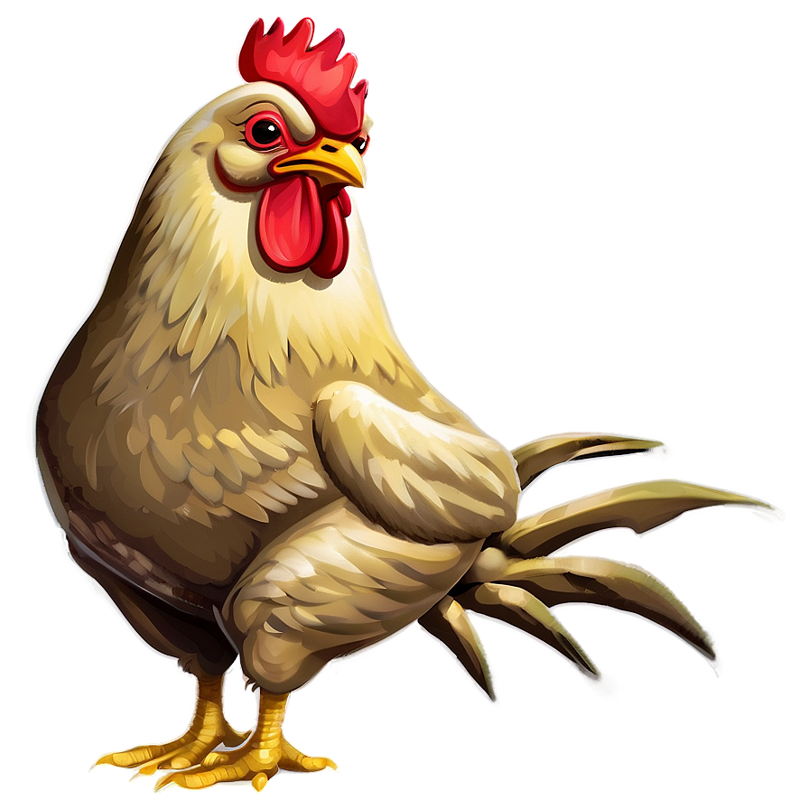 Cartoon Chicken Png Uwn PNG Image