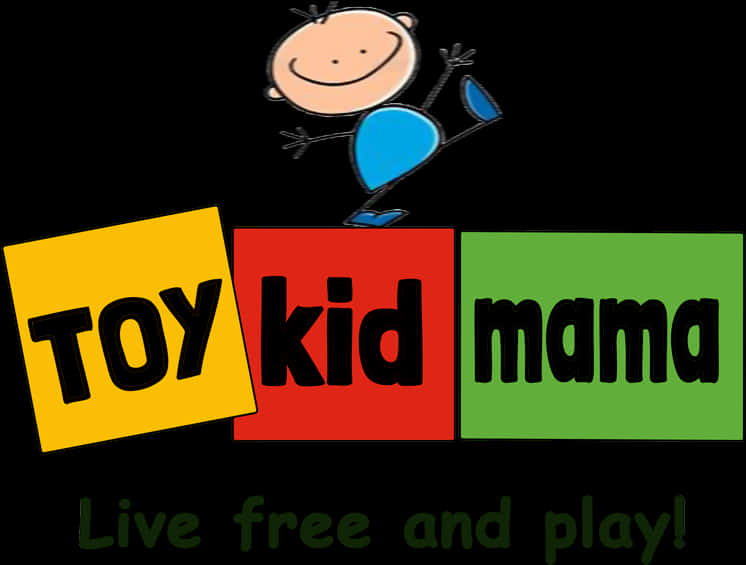 Cartoon Child Blocks Playful Graphic PNG Image