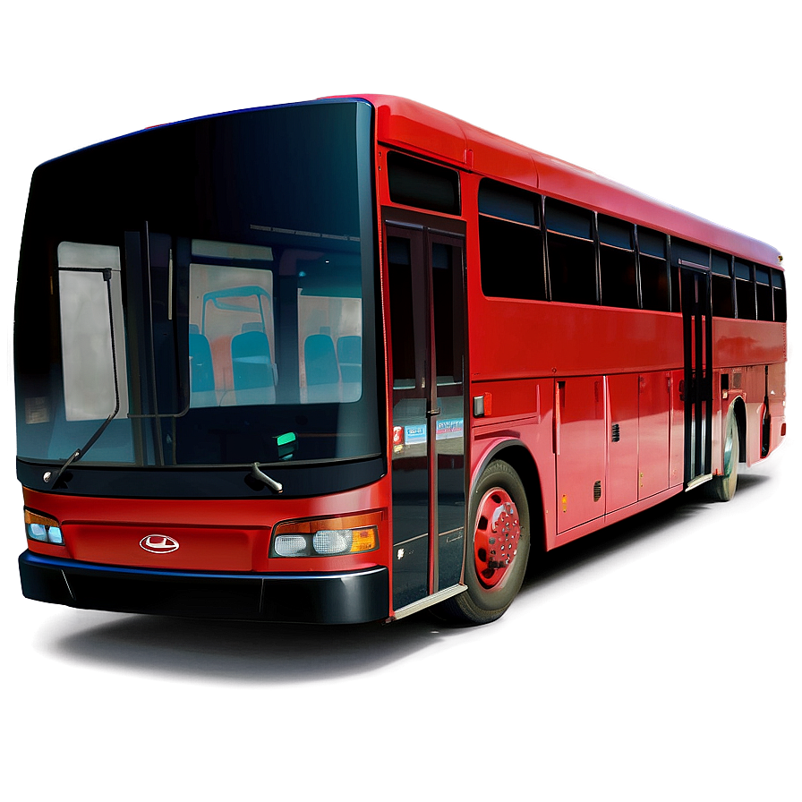 Cartoon City Bus Png Glp98 PNG Image