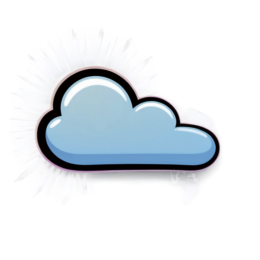 Cartoon Cloud Clipart Png 05252024 PNG Image