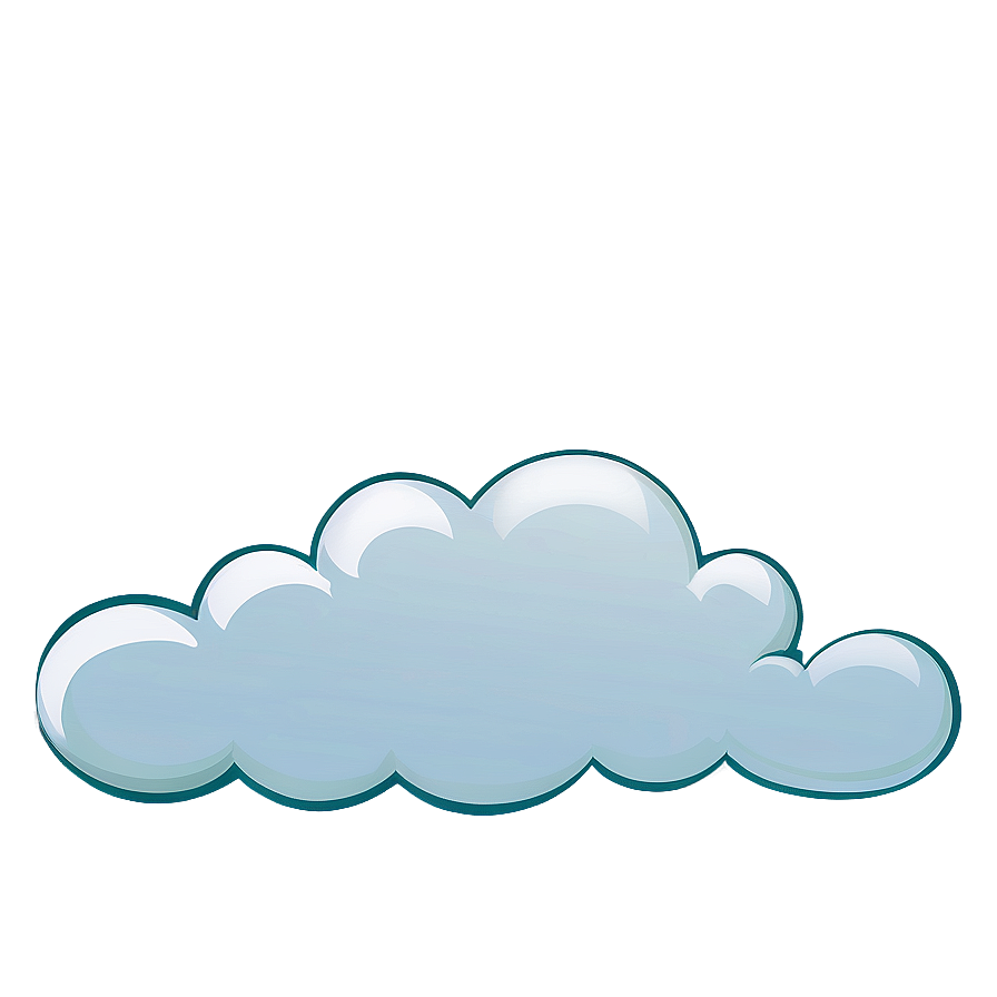 Cartoon Cloud In Sky Png 05252024 PNG Image