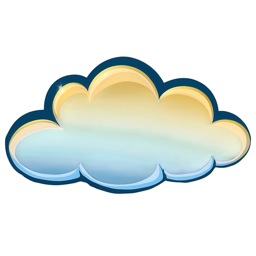 Cartoon Cloud In Sky Png Tbs PNG Image