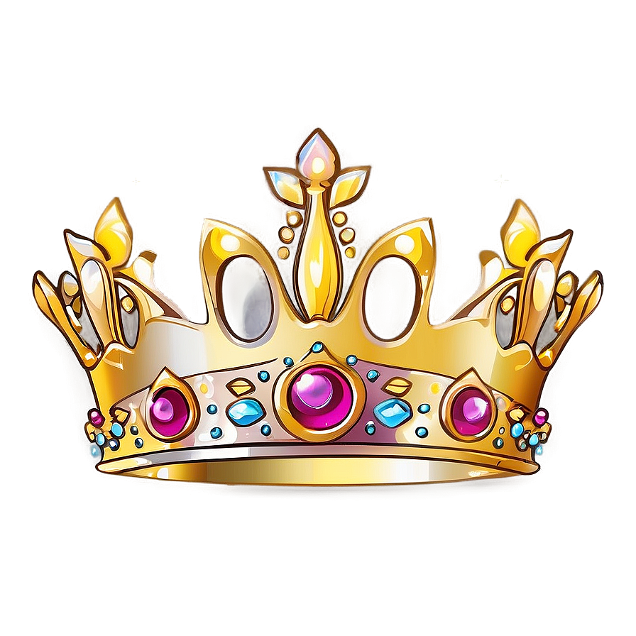 Cartoon Crown For Fairy Png Jqu PNG Image