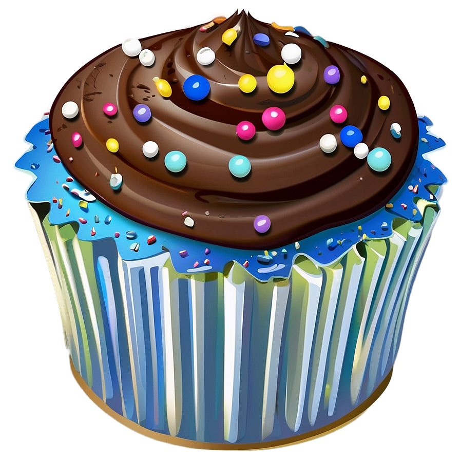 Cartoon Cupcake Png Hqy PNG Image