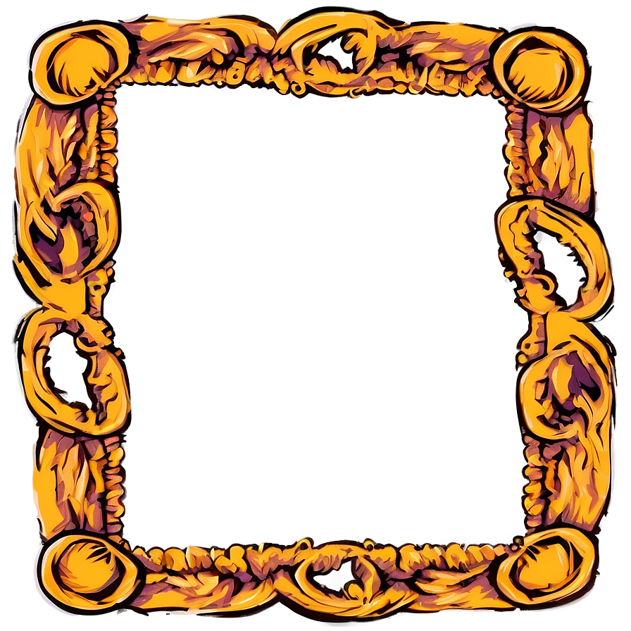 Cartoon Cute Frame Png Fsq54 PNG Image