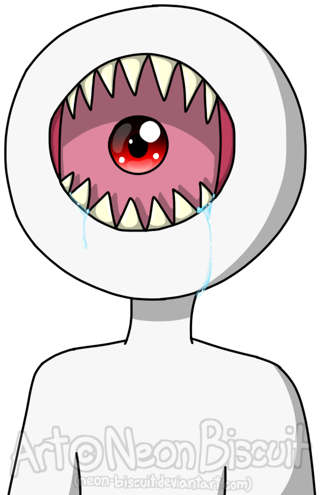 Cartoon Cyclops Crying Illustration PNG Image