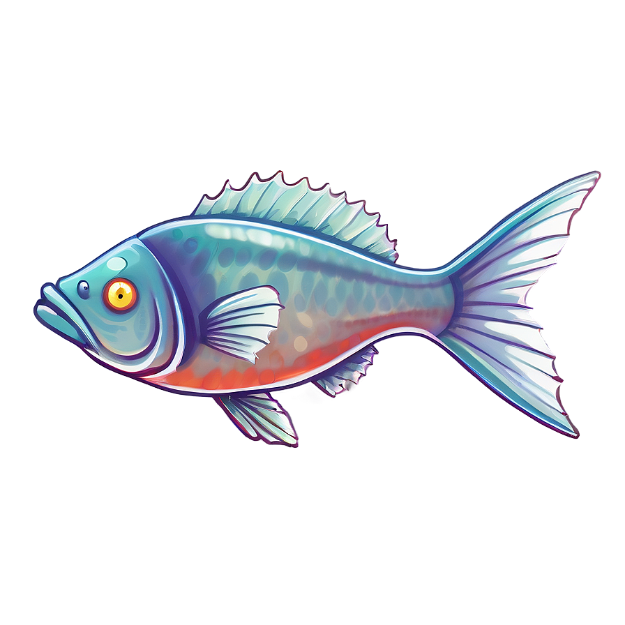 Cartoon Dead Fish Png Xvn PNG Image