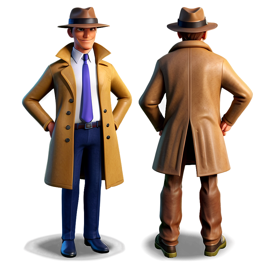 Cartoon Detective Png Ceo PNG Image