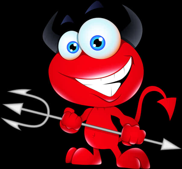 Cartoon Devil Character PNG Image