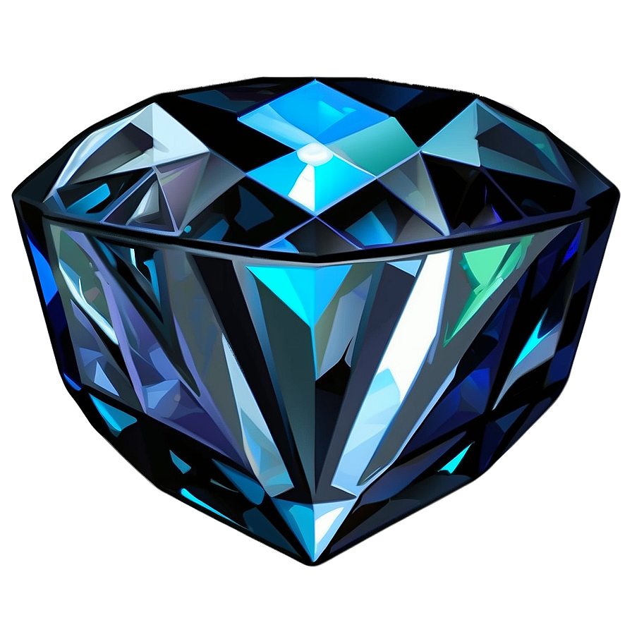 Cartoon Diamond Treasure Png Dst14 PNG Image