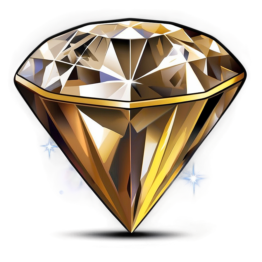 Cartoon Diamond Treasure Png Umi PNG Image