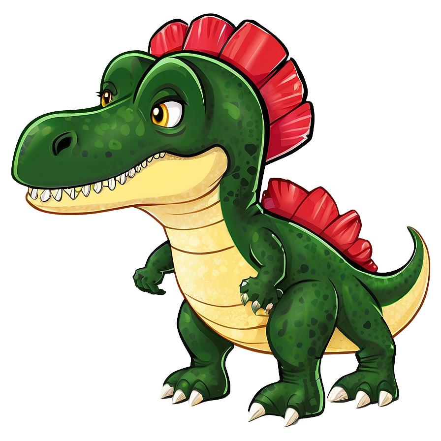 Cartoon Dino Png Ykj PNG Image