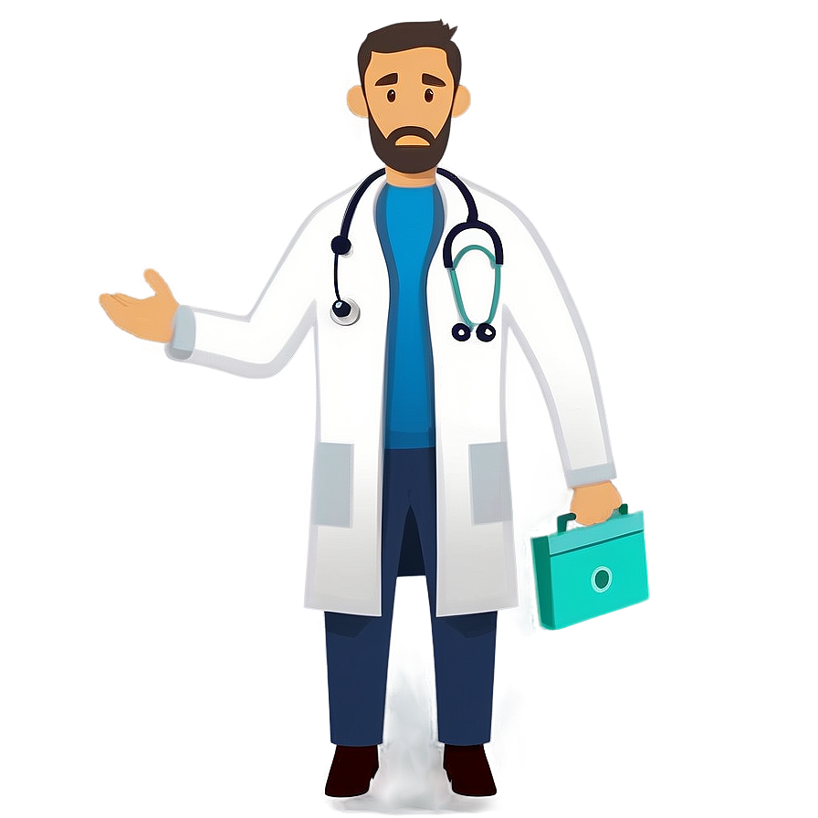 Cartoon Doctor And Health Icons Png 51 PNG Image