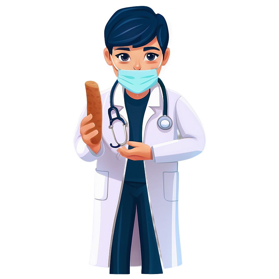 Cartoon Doctor With Bandage Png 66 PNG Image