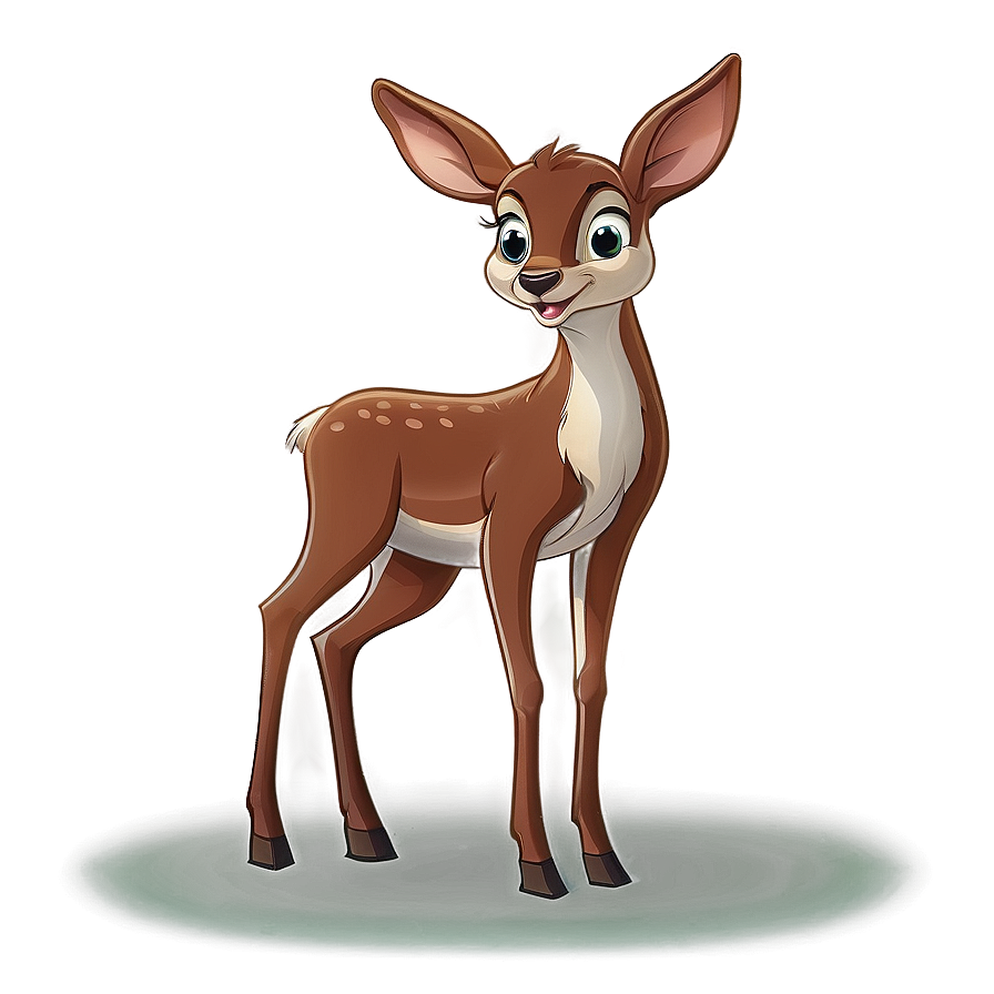 Cartoon Doe Character Png 06292024 PNG Image