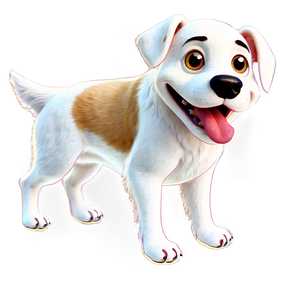 Cartoon Dog Clipart Png Rwb PNG Image