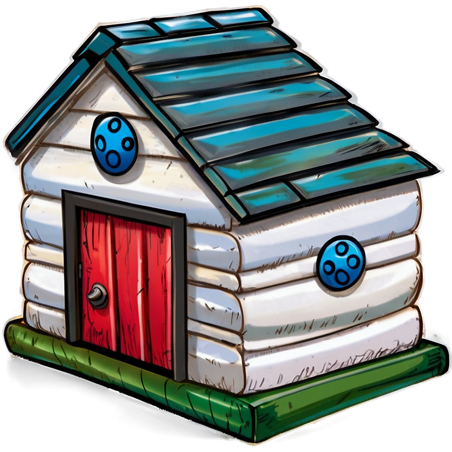 Cartoon Dog House Png Ibk84 PNG Image