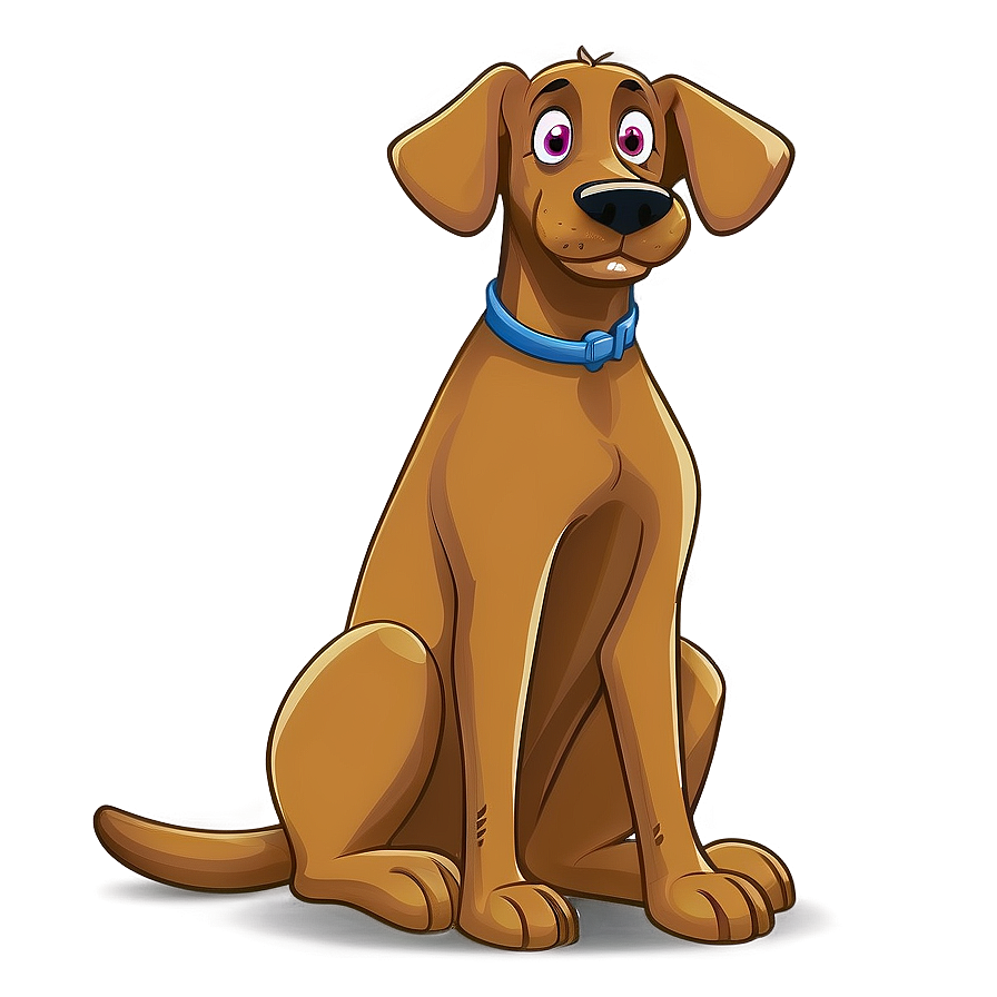 Cartoon Dog Sitting Png Jru97 PNG Image