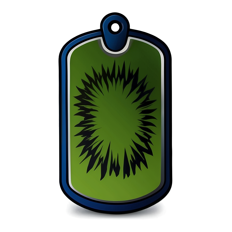 Cartoon Dog Tag Png 06122024 PNG Image