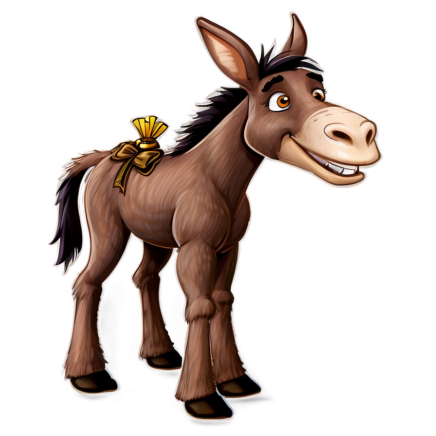 Cartoon Donkey Png Rkl PNG Image